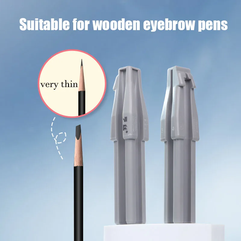 

New Design Microblading Eyebrow Pen Easy To Use Sharpener Sharpening Tip Thin Tool Duckbill Eyebrow Pencil Makeup Tool