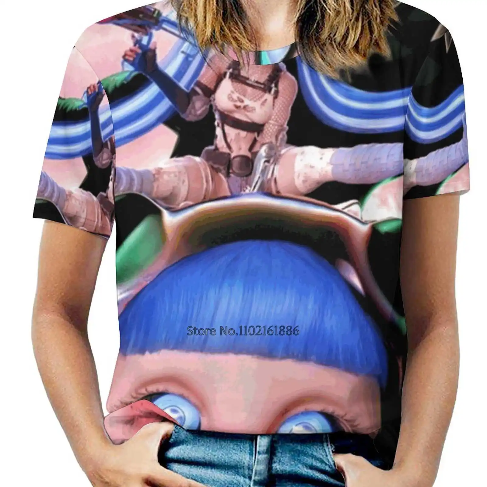 Женские футболки Demidevil топы с принтом молния v-образный вырез топ модная