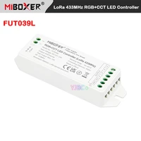 rgbcct led lamp controller lora 433mhz remote control miboxer fut039l dc12v 24v max 12a super long distance signal transmitting