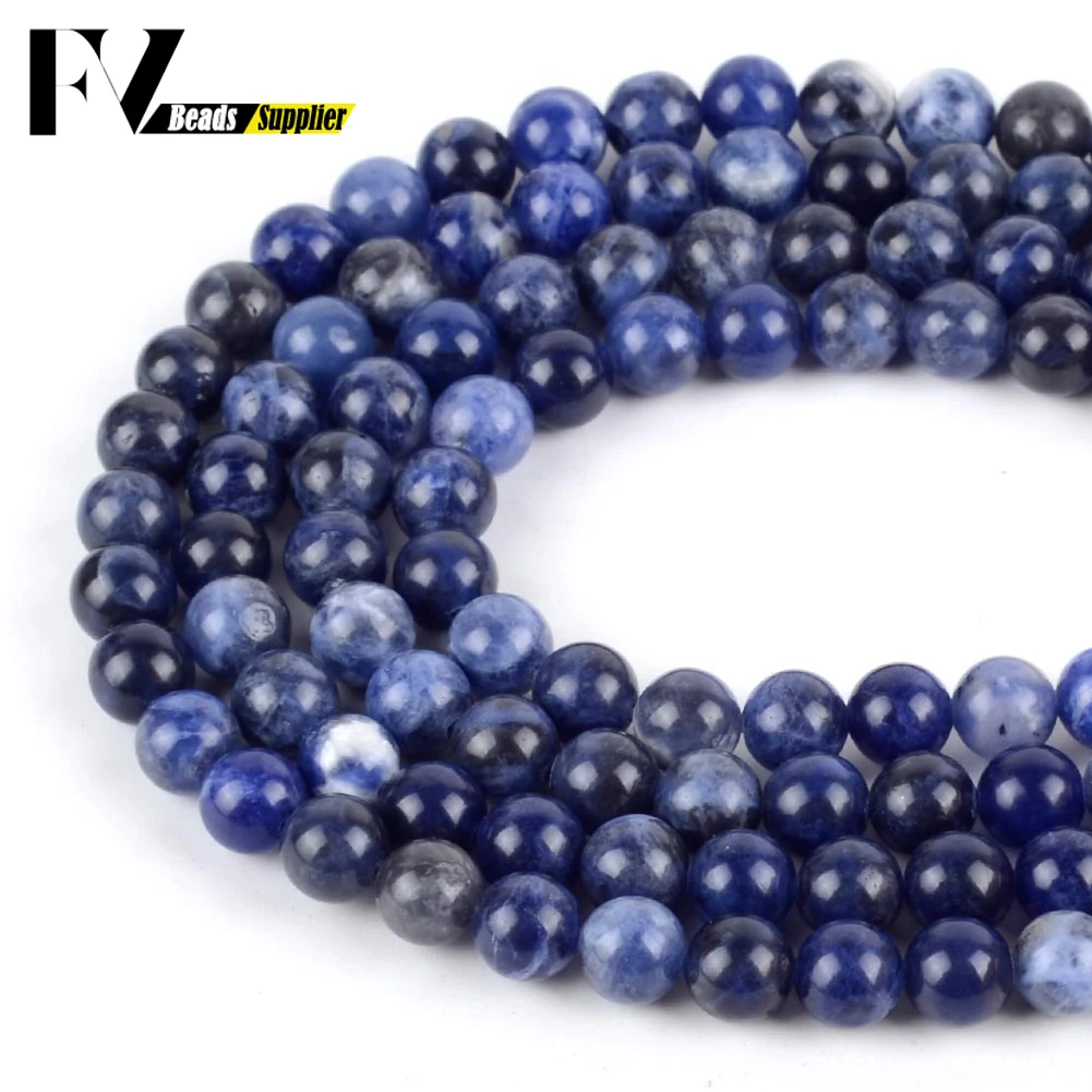 

Бусины из натурального камня, 6/8/10 мм