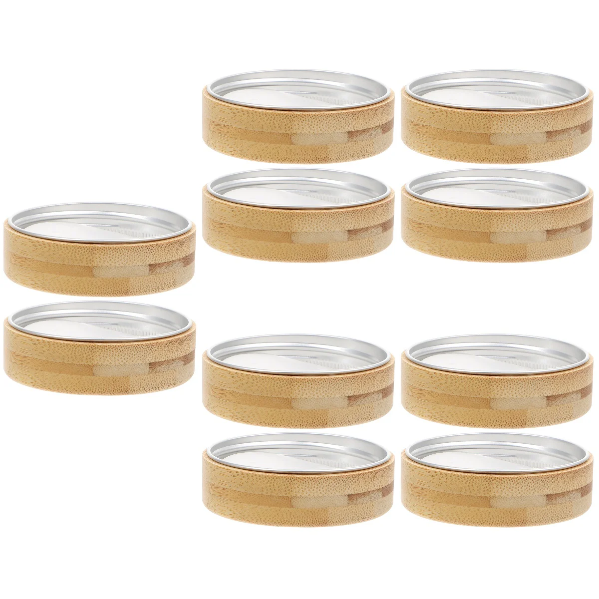 

10 Mouth Canning Storage Lids Reusable Jars Lids Wide Mouth Bottle Covers Jar Bottle