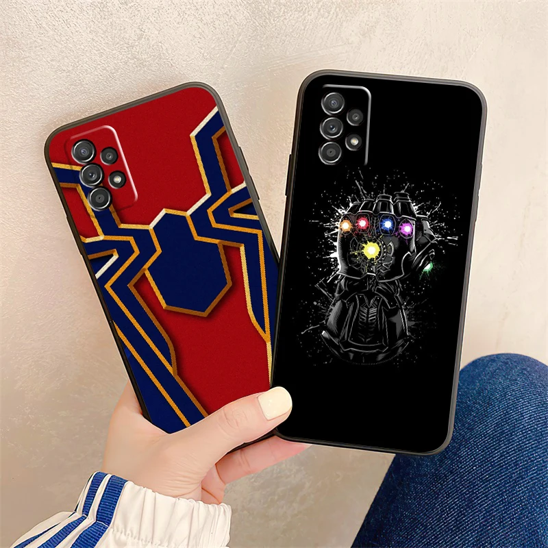 

Marvel Iron Man Phone Cases For Samsung Galaxy S20 FE S20 Lite S8 Plus S9 Plus S10 S10E S10 Lite M11 M12 Funda Back Cover