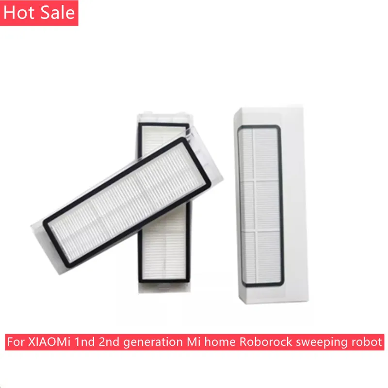 

Replacement 2pcs Washable HEAP Filter for XIAOMI MI Robot 1 2nd Generation Mi home Roborock Sweeping Robot Vacuum Cleaner Parts