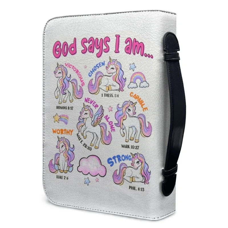 Розовые чехлы с единорогом для детей персонализированной печатью Я человек