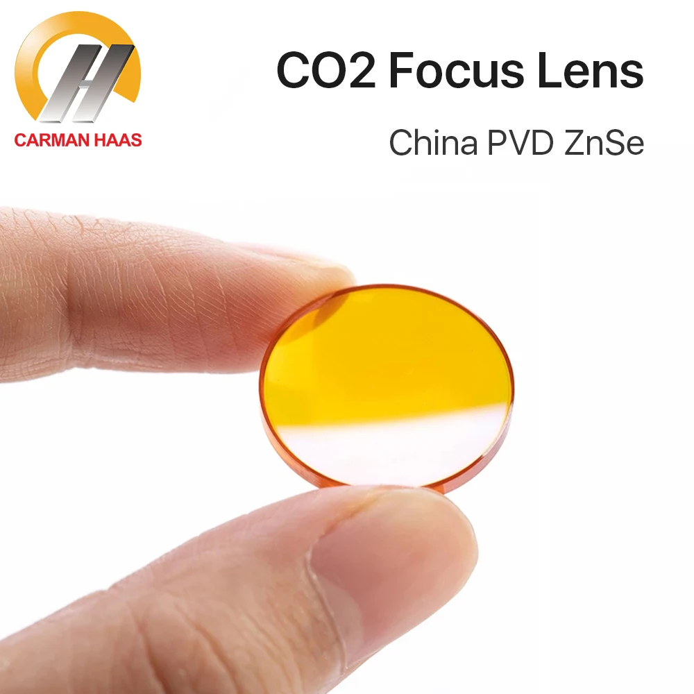 

China ZnSe Focus Lens CO2 Laser Lens Dia.18 19.05 20mm FL38.1mm 50.8 63.5 75 100 127mm for Laser Engraving Cutting