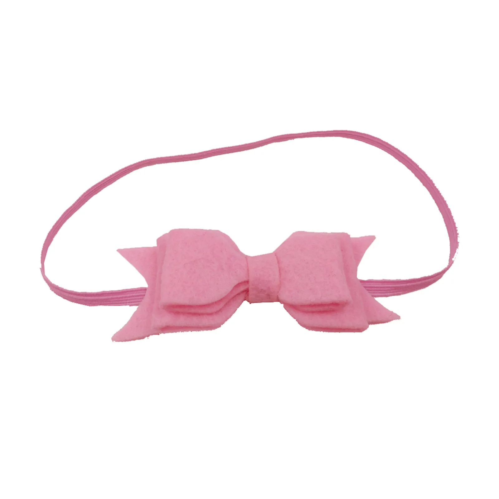 Headband Bowknot Elastic Hair Band For Infant Hair Ties Striped