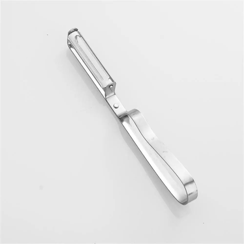 

Новинка, Овощечистка из нержавеющей стали, интегрированная Бытовая кухонная Овощечистка для фруктов, картофеля, помидора, лука, моркови, скребок, инструменты для овощей