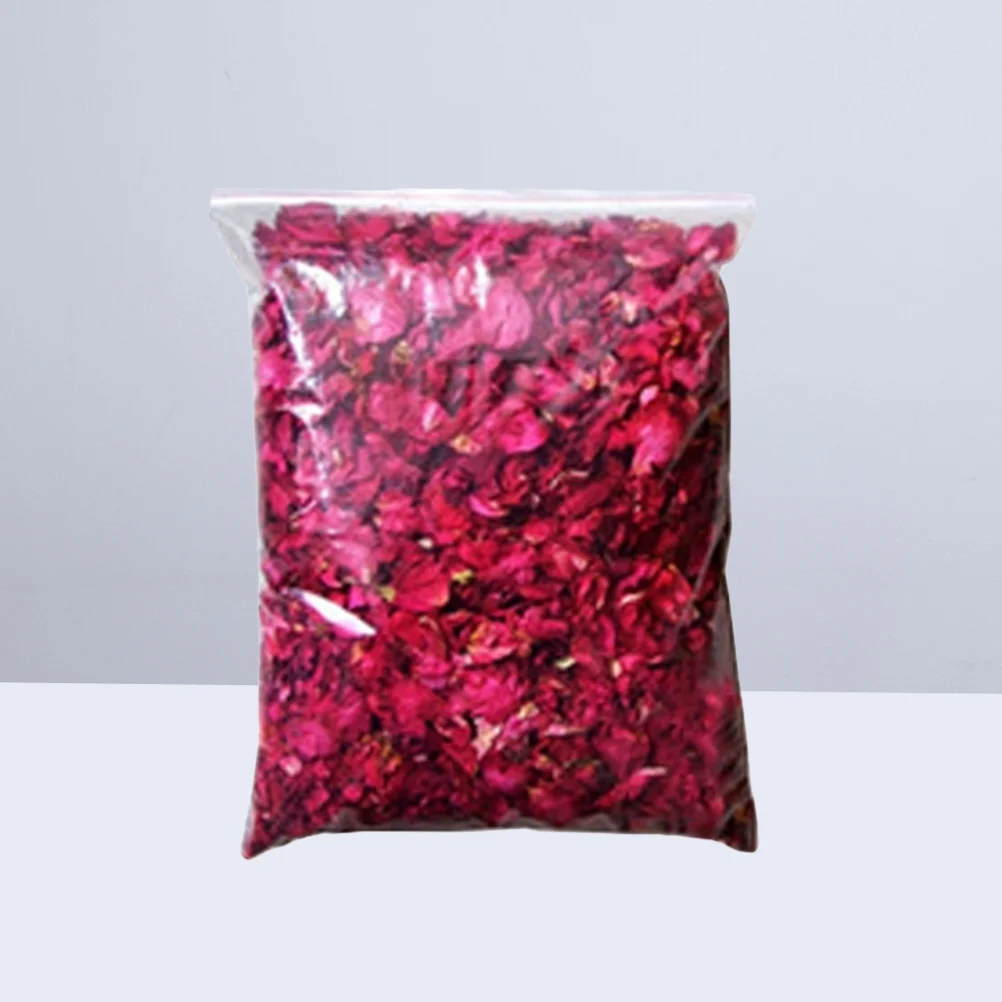 

1 Pack 150g Dried Rose Petals Flower Petal for Bath Foot Bath Wedding Confetti Crafts Accessories