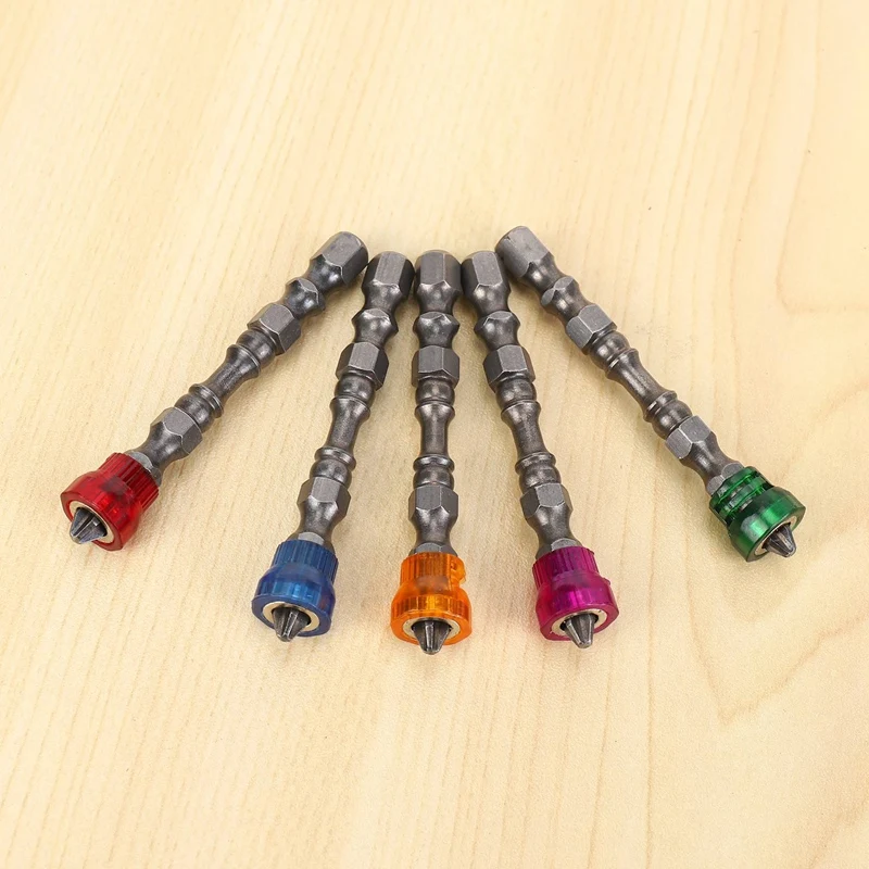 Promotion! 5X Anti Slip Electric Hex Magnetic Screwdriver 65mm S2 PH2 Single Head Bit Tool |