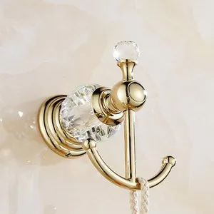 Золотой набор аксессуаров для ванной HOTAAN