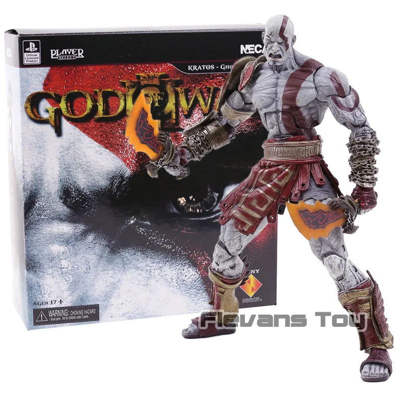 NECA God of War Ghost Sparta Kratos 7 дюймов экшн-фигурка подвижная модель игрушки |