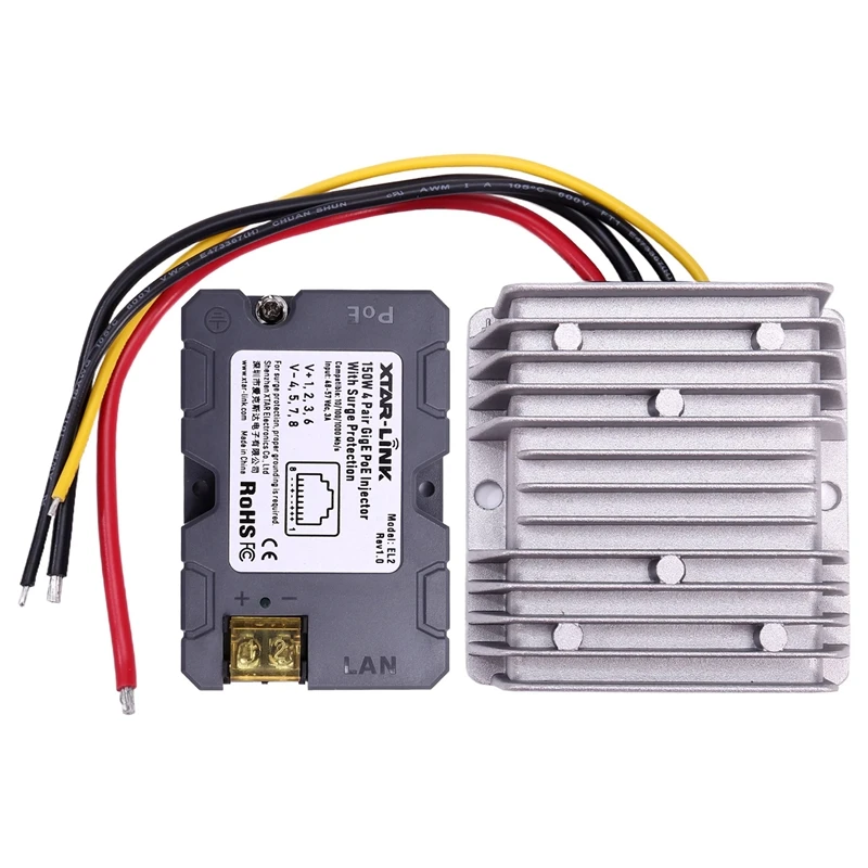 Антенный адаптер для Starlink V2 150 Вт EL2 POE аксессуары Starnet Space X усилитель EL4-12V-48V-3A