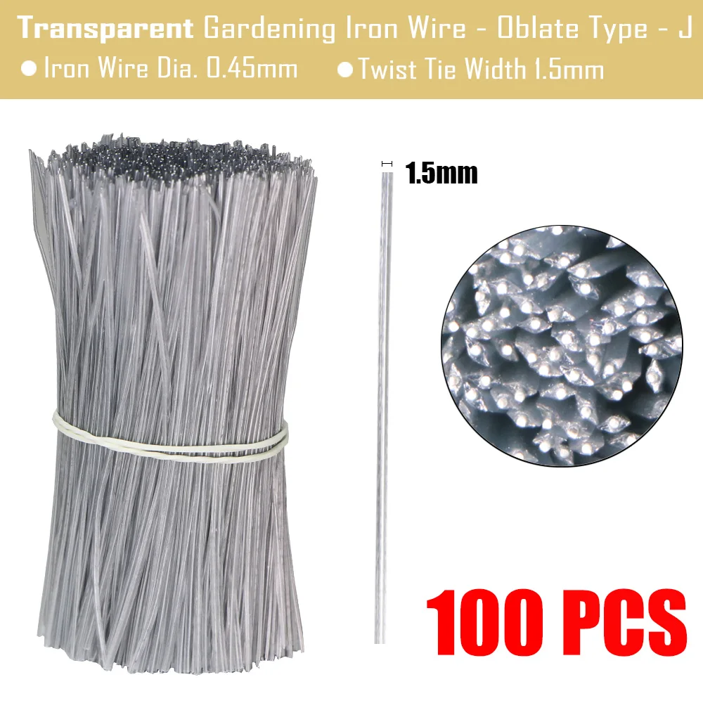 

Многоразовые металлические садовые стяжки 10 цветов