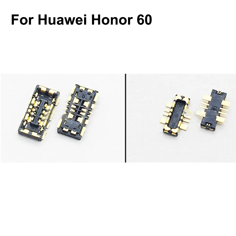 

5PCS New For Huawei Honor 60 Inner FPC Connector Battery Holder Clip Contact replacement on motherboard For Huawei Honor60