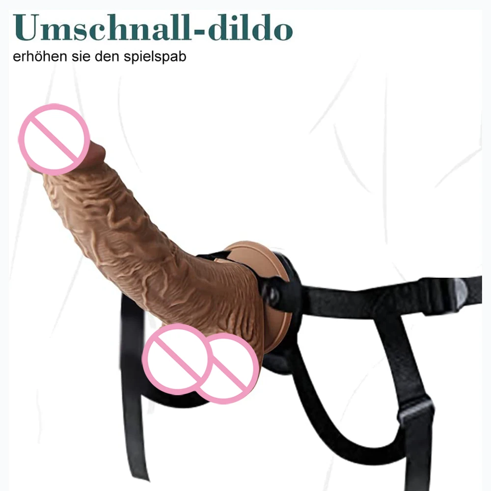 XL Realistic Dildo with Powerful Suction Cup Female Sex Toy Ball Bulge Penis Replica Perfect Anal for Couples |