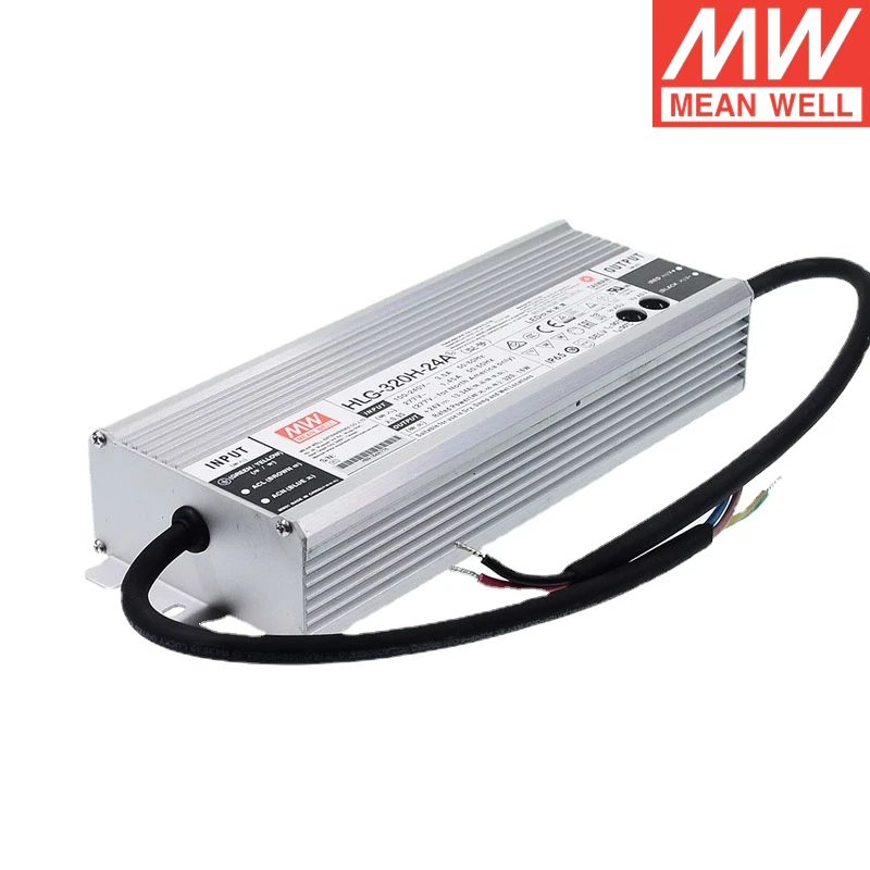 

Meanwell 320W Constant Voltage & Constant Current LED Driver Switching Power Supply HLG-320H-12A/15A/20A/24A/30A/36A/42A/48A/54A