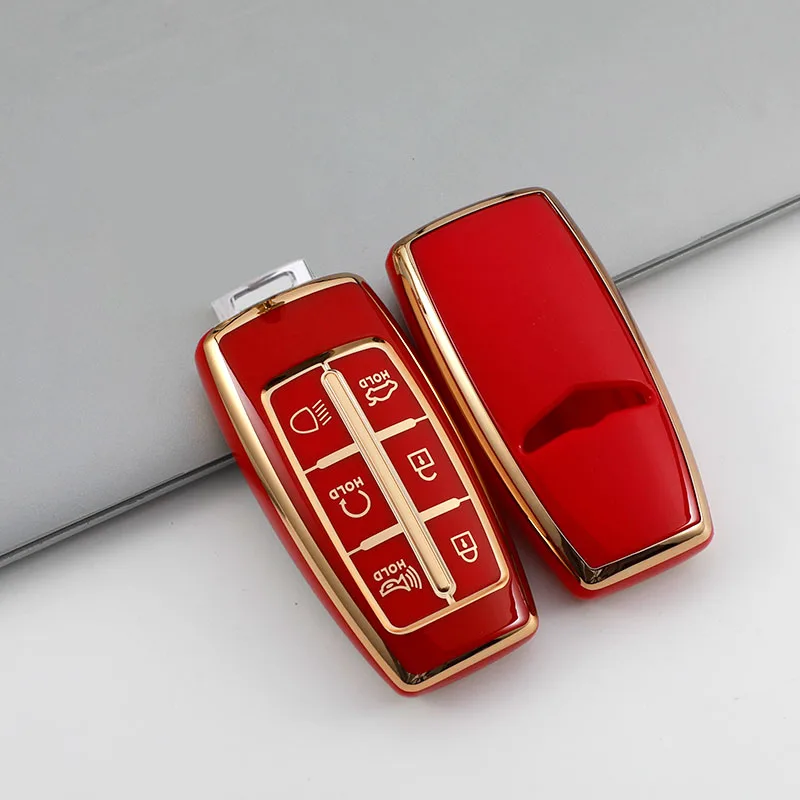 

Чехол для автомобильного ключа Hyundai Genesis GV70 GV80 GV90 6/8 2020 2021 2022