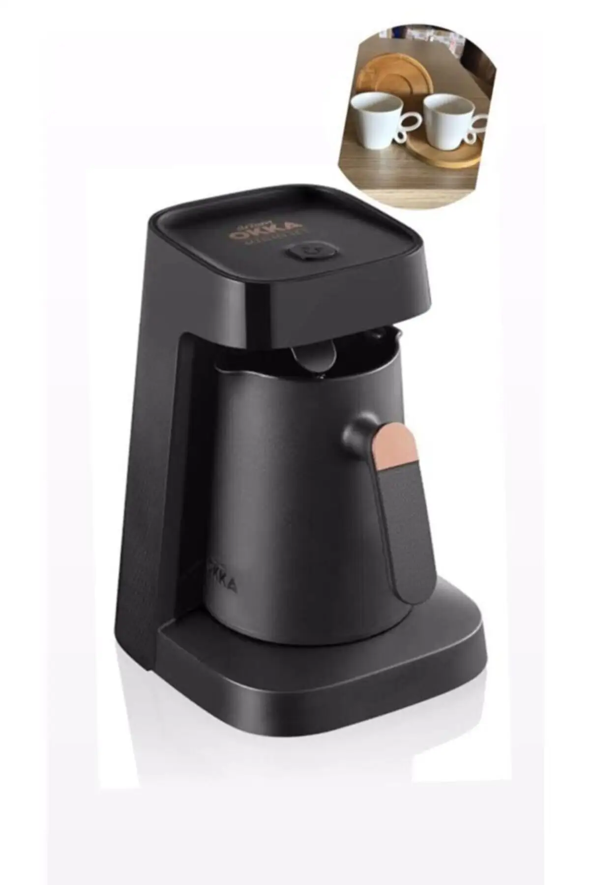 Ok0013 Okka Minio Jet turkish coffee machine Cooper Luxury Cups