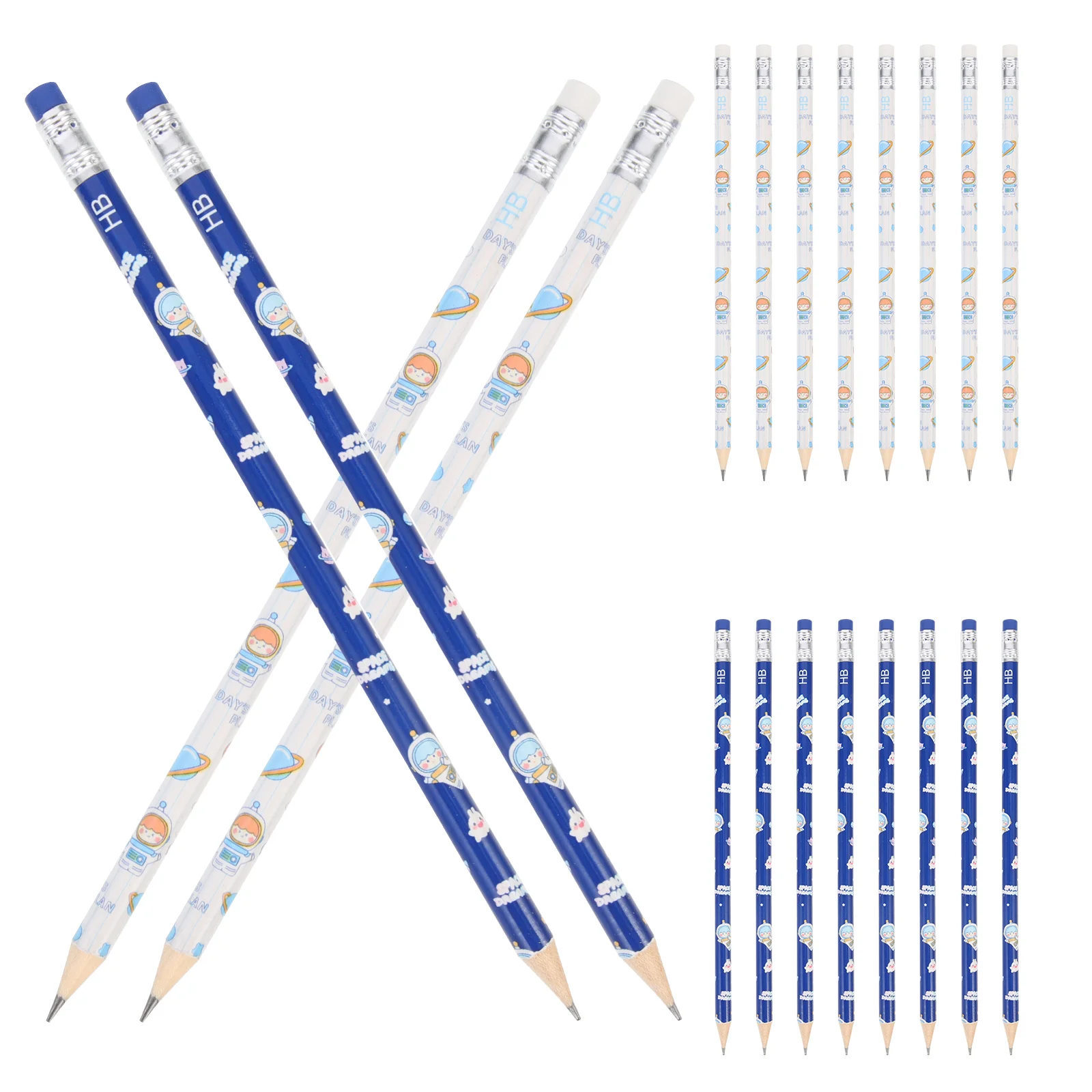 

30 шт., деревянные разнофункциональные карандаши Hb для детей