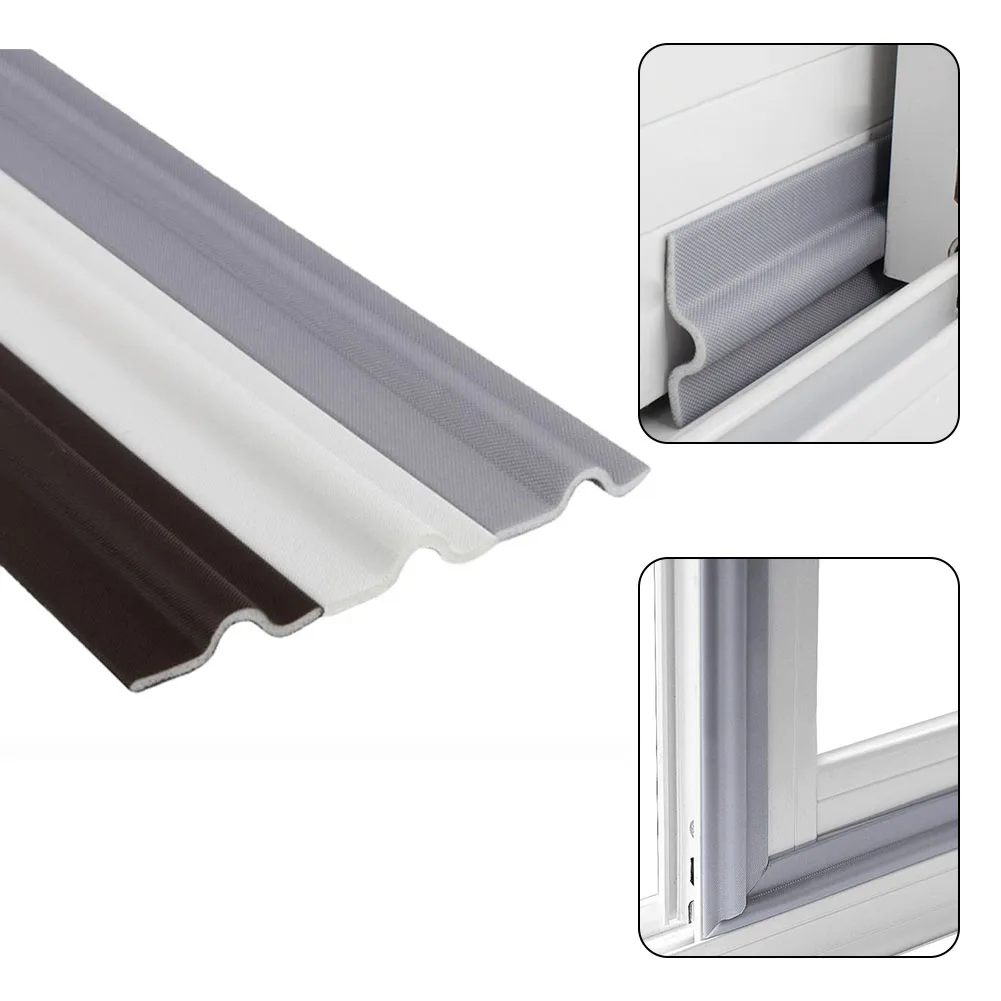 

10M Self-adhesive Door Window Sealing Strips Sound Insulation Foam Tape Waterproof Dustproof Sealing Tape Shutter Sealing Strip