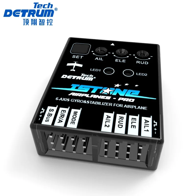 

Detrum Istone Профессиональный стабилизатор ABS система 6-осевой гироскоп и стабилизатор автоматический баланс Контроллер полета для радиоуправл...