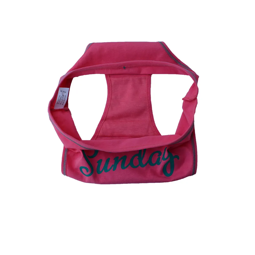 Women underwear cotton sexy Ladies Panties every day weeks print knickers briefs lingerie for women 7 pcs/set FUNCILAC