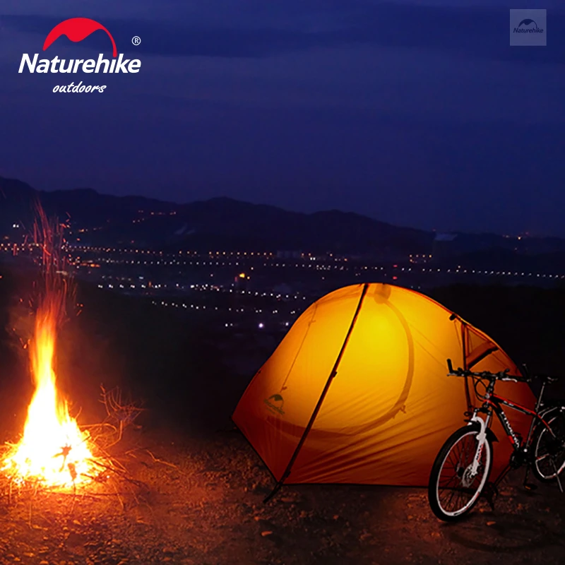 

Палатка для велоспорта, Легкий Одноместный и двухслойный рюкзак, туристическое и Походное снаряжение, коврик