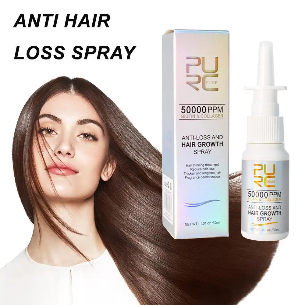 

Biotin Fast Products for Men Women Anti Hair Loss Serum Spray Scalp Treatment Thicken Regrowth Oil Hair Care