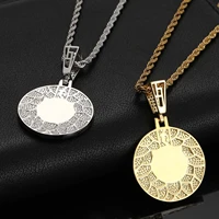 iced out cz basketball pendant necklace with stainless steel rope chain necklace women men sport hip hop jewelry
