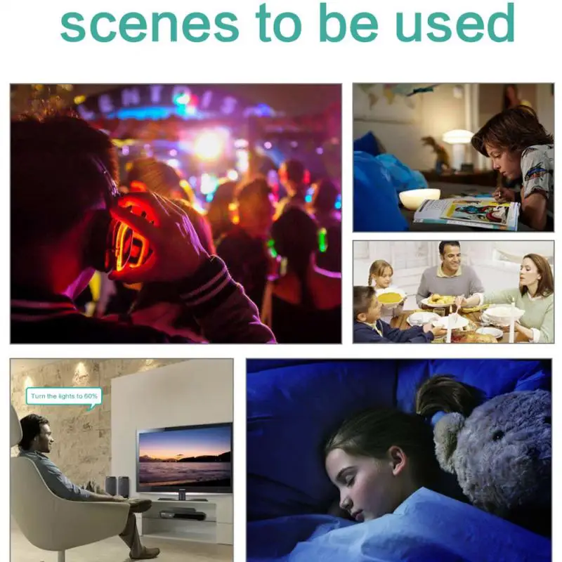 

Светодиодная Rgb-лента с Wi-Fi, 10 м, управление через приложение