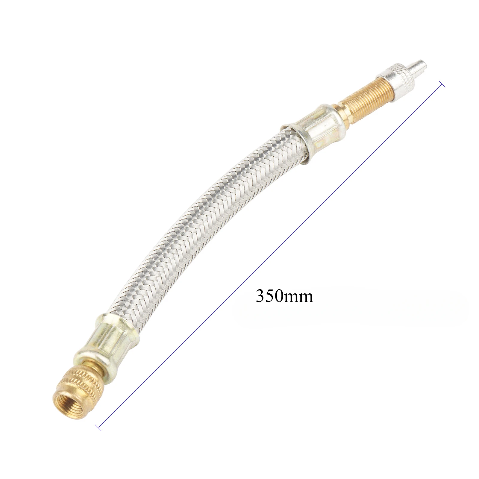 Автомобильные колеса, стержни клапанов шин, удлинители, адаптер для трубки, плетеный гибкий шланг, клапан для шин, надувной резиновый шланг