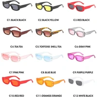 retro rectangle sunglasses women brand designer vintage small frame sun glasses ladies classic black square oculos de sol