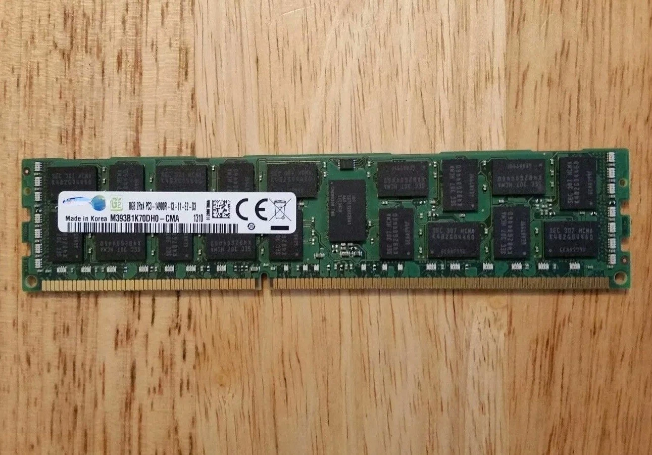 

Память RAM 8G 2RX4 PC3-14900R-13-12-E2-D3/P2 DDR3 1866 ECC REG
