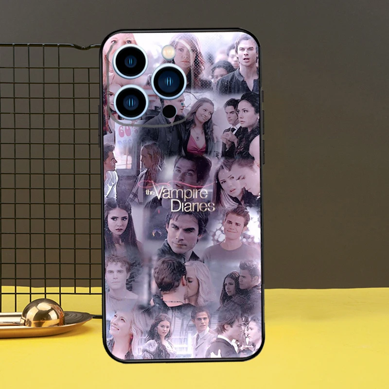 Чехол The Vampire Diaries для Apple iPhone 11 14 12 Pro Max mini XS XR X 8 7 Plus SE 2020 13.