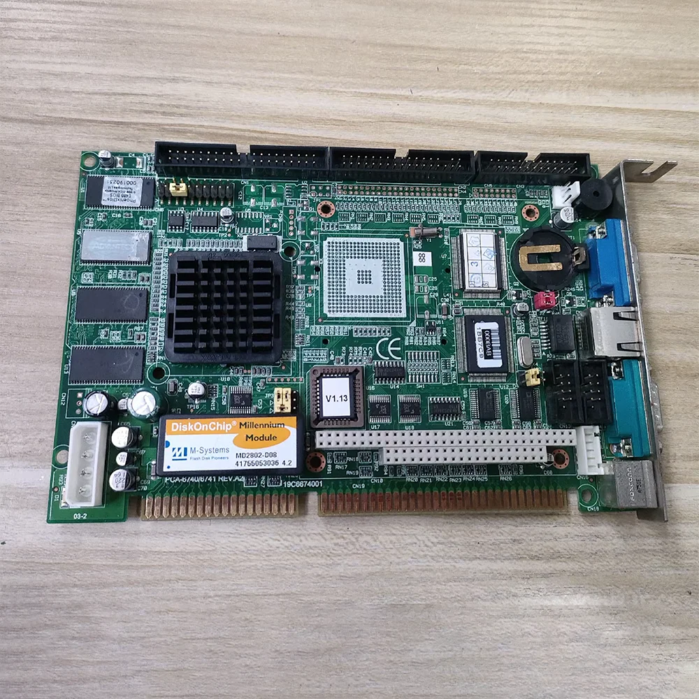 Для Advantech PCA-6740/6741 REV.A2 L/F Встроенная полудлинная карта промышленного управления