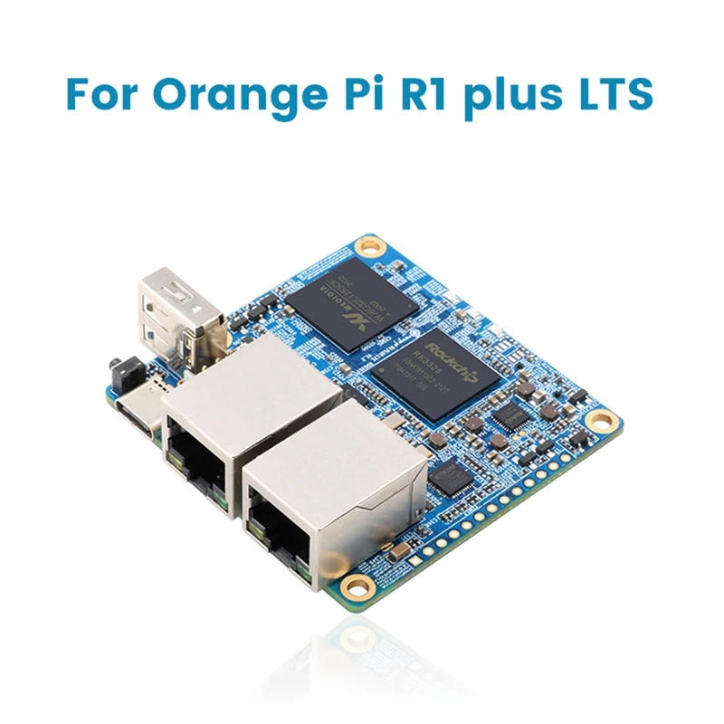 

For Orange Pi R1 Plus LTS RK3328 Cortex-A53 Quad-Core 64-Bit 1GB LPDDR3 Development Board Dual Gigabit Ethernet Ports