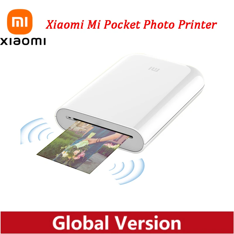 

Version Mi Portable Photo Printer AR Photo ZINK Thermal Pocket Mini Wireless Printer Support Mi Home APP