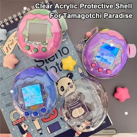 Прозрачный акриловый чехол для Tamagotchi Paradise