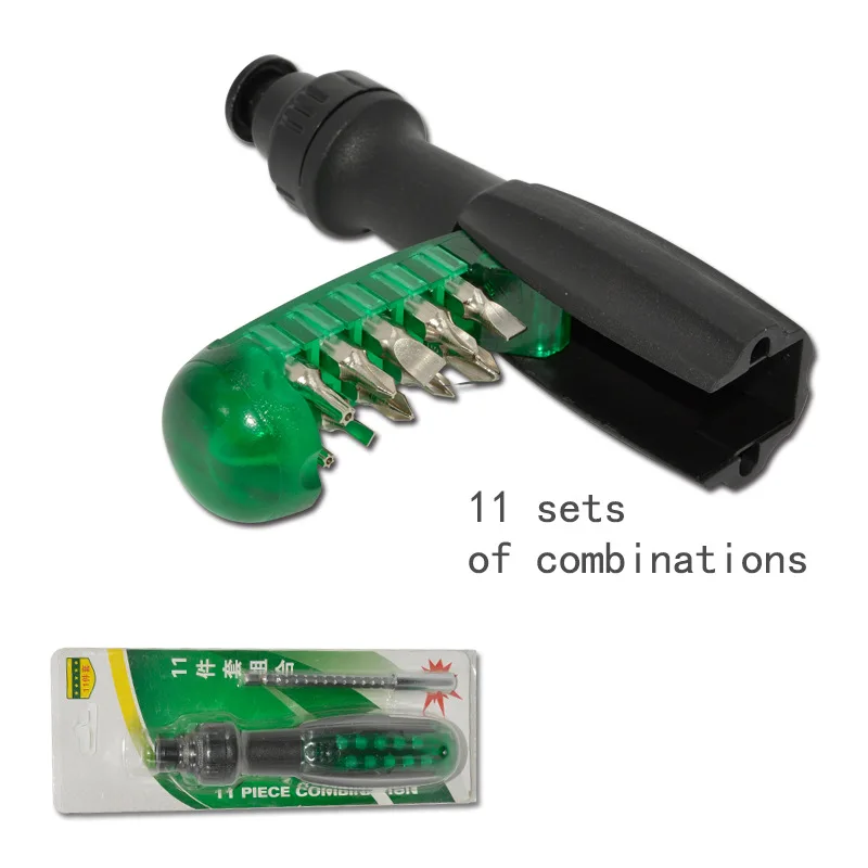 

11 In 1 Multifunctional Manual Screwdriver Head Set Mobile Phone Computer Household Manual Screwdriver Set Maintenance Tool Mult