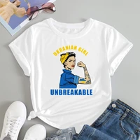 ukraine girl print t shirt jersey ukrainian flag t shirt womens fashion graphic tops tees aesthetic costumes streetwear gifts