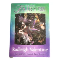 hot selling tarot board game card full english hd animation portable playing board divination game card fairy tarott