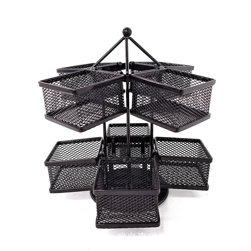 

Органайзер для чайных пакетиков, витрина для чайных пакетиков, вращающаяся карусель с платформой Lazy Susan для кухни и дома