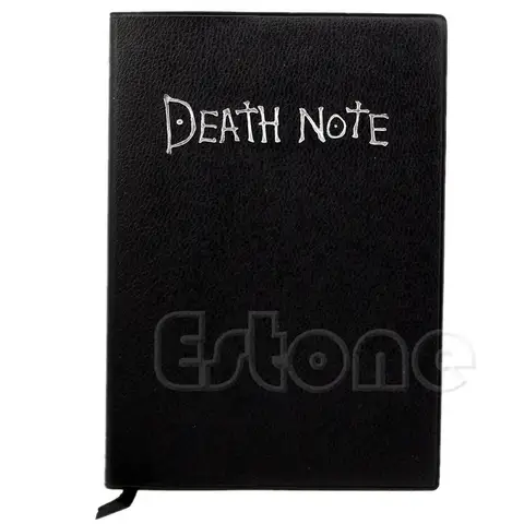 Оригинальный коллекционный блокнот «Death Note», записная книжка, дневник, косплей А5, тематическая мультяшная книга с героями аниме, подарки для студентов