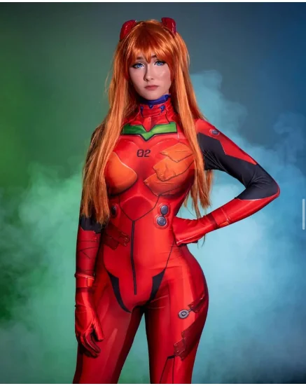 Женский костюм для косплея асуки на Хэллоуин АСУКА Лангли аниме 3 0 взрослых