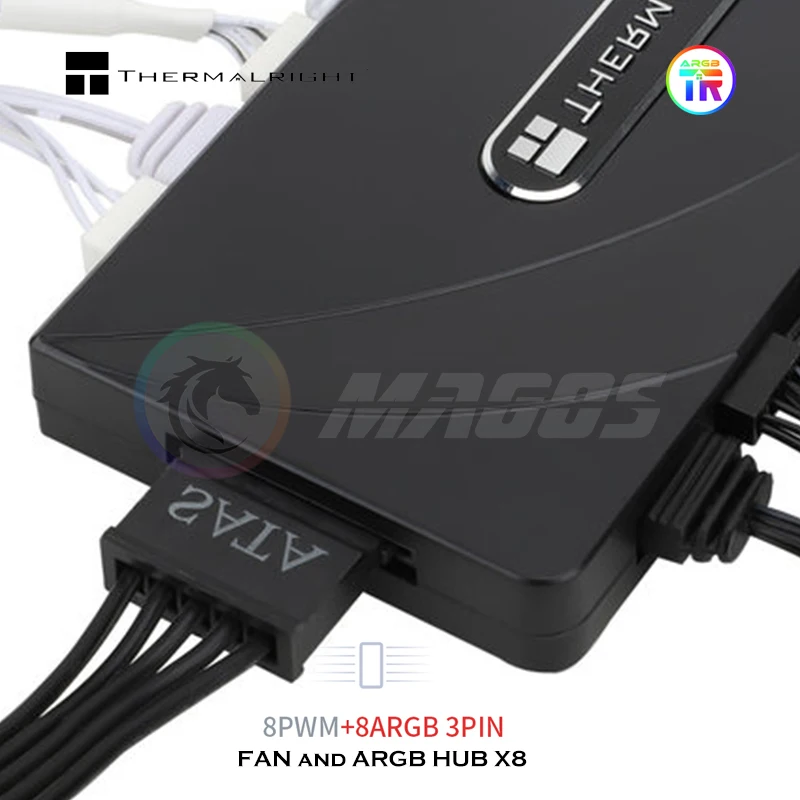 Thermalright PWM FAN + ARGB HUB X8 коллекция материнской платы / RGB SYNC |