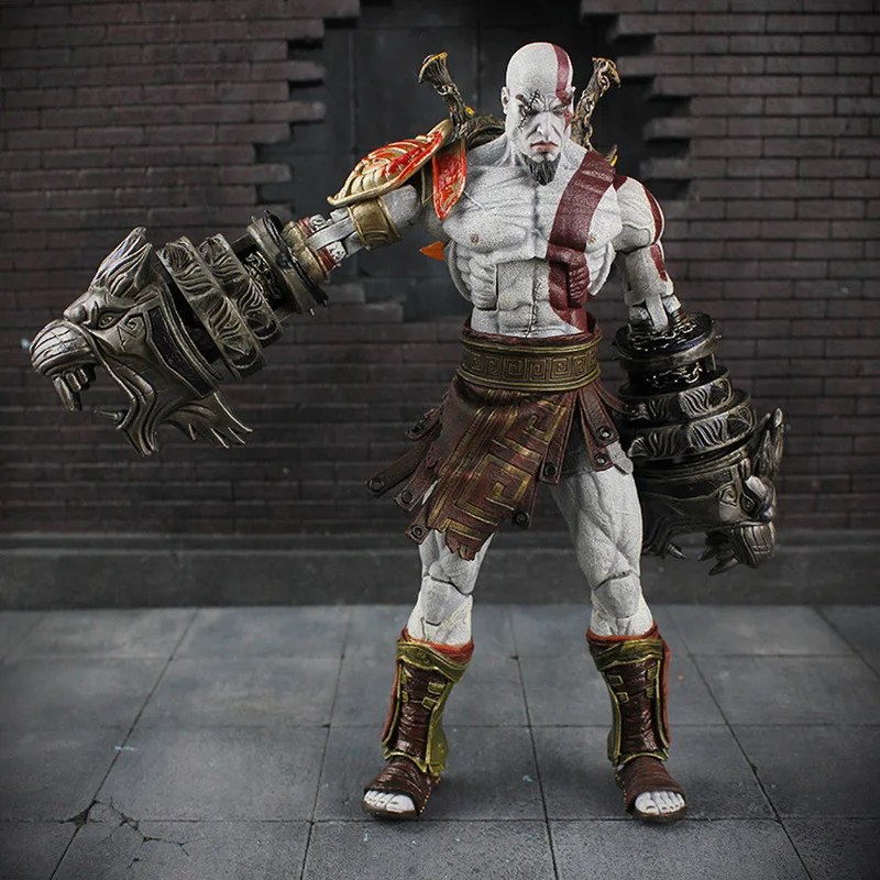 

NECA Ares 3 Kratos 7 inch Lion Flame Blade can be handled manually