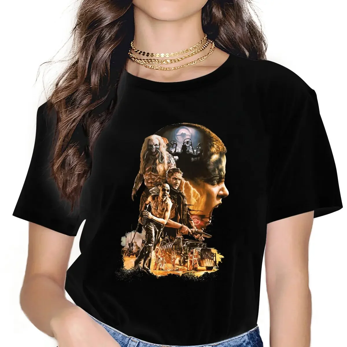 Женская Винтажная Футболка SIFURIO футболки с круглым вырезом коротким рукавом