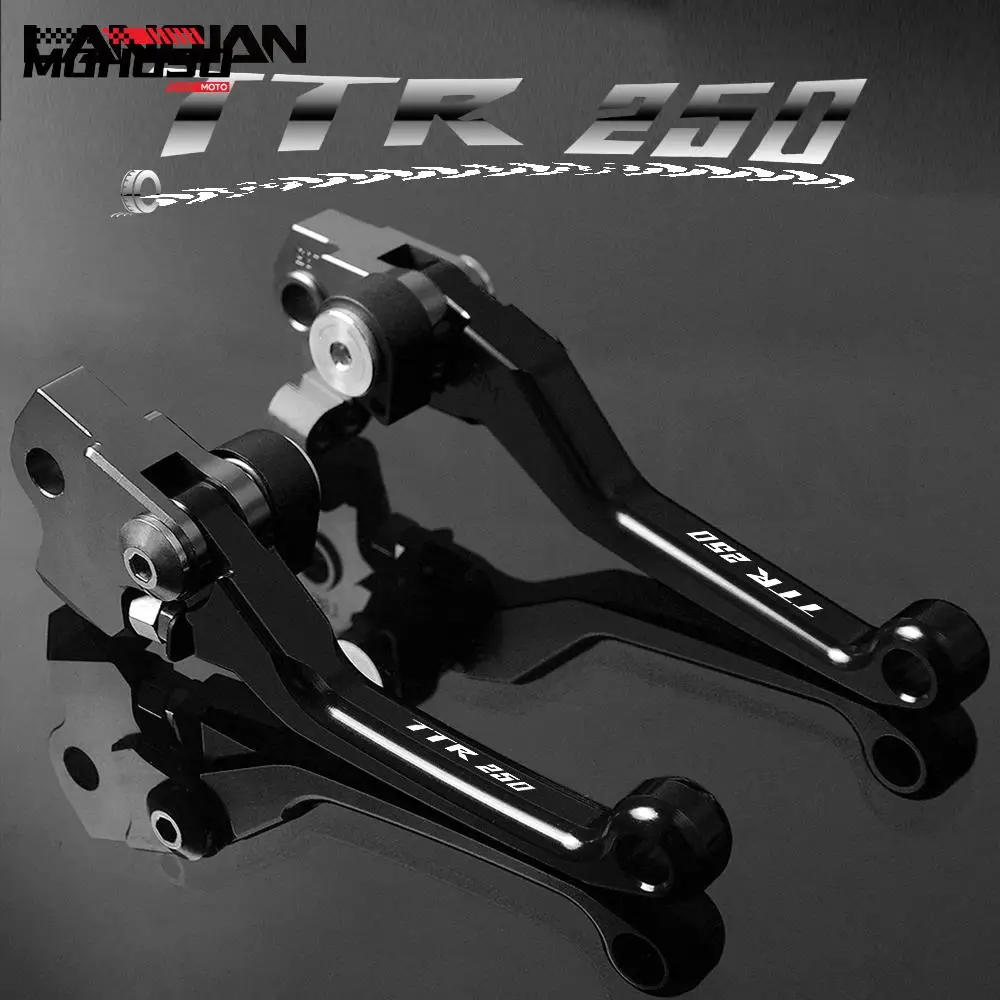 

TTR250 Brake Clutch Lever Dirt Pit Bike Brake Clutch Levers Grips For Yamaha TTR250 TTR 250 1993 1994 1995 1996 1997 Accessories
