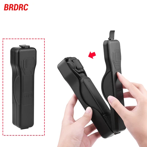 Чехол для переноски BRDRC для DJI Osmo Pocket 3, аксессуары для камеры, устойчивый к падению защитный чехол, портативный с коробкой для хранения на ремешке