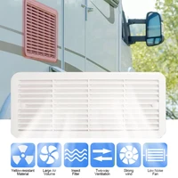 automobile accessories camper 12v ventilation vent fan for rv trailer caravan side air outlet exhaust fan white